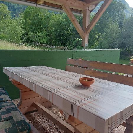 Apartmaji Katrc Soča Exteriör bild