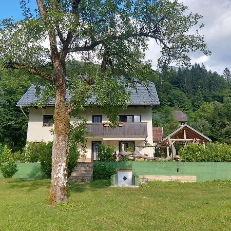 Apartmaji Katrc Soča Exteriör bild