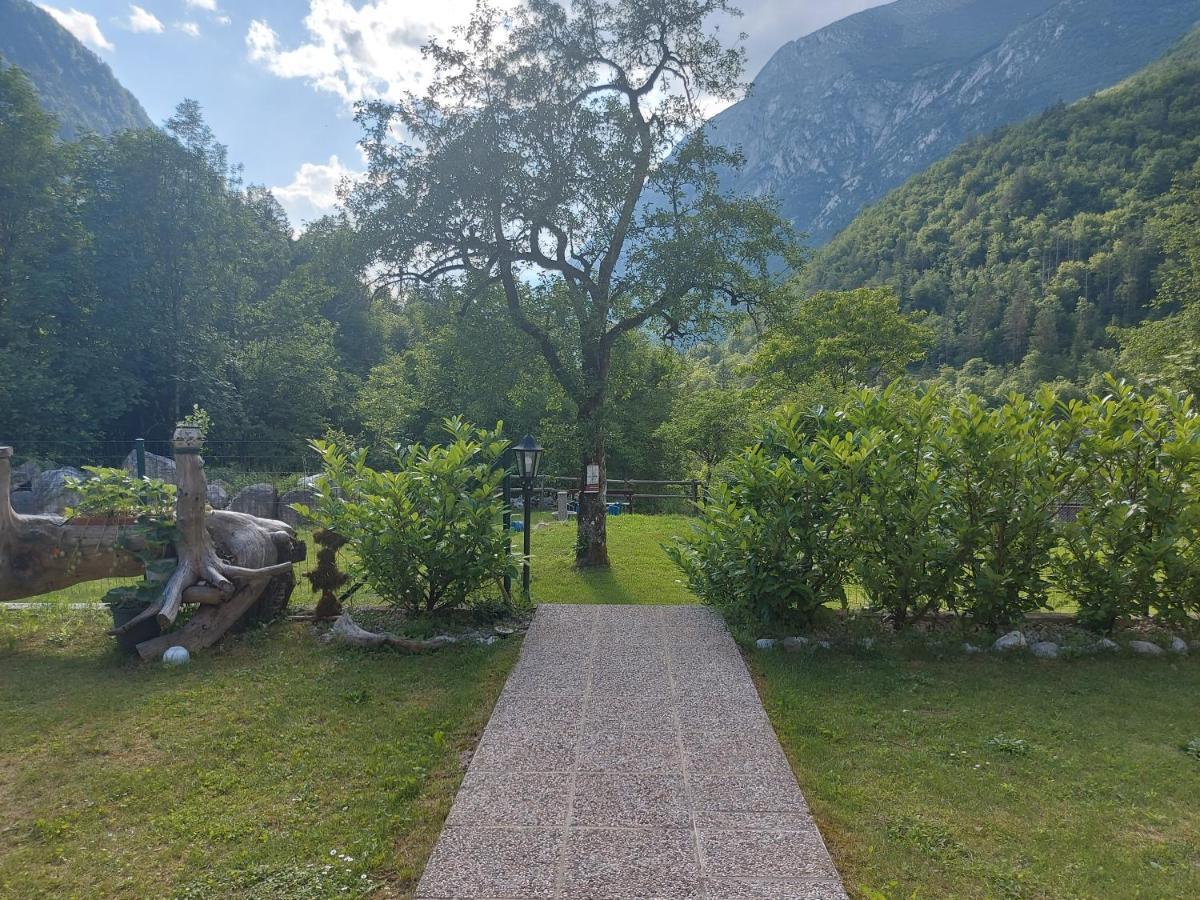 Apartmaji Katrc Soča Exteriör bild