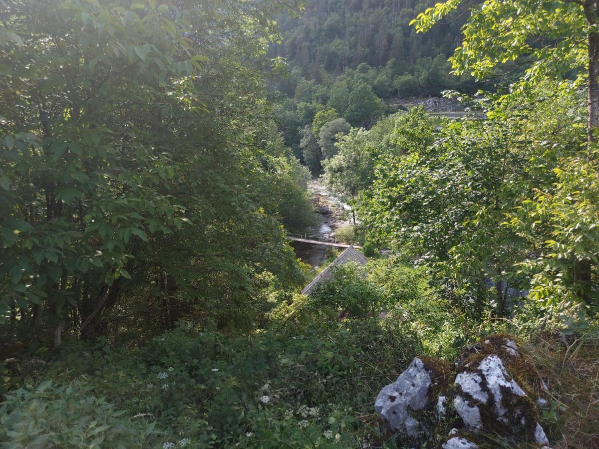 Apartmaji Katrc Soča Exteriör bild